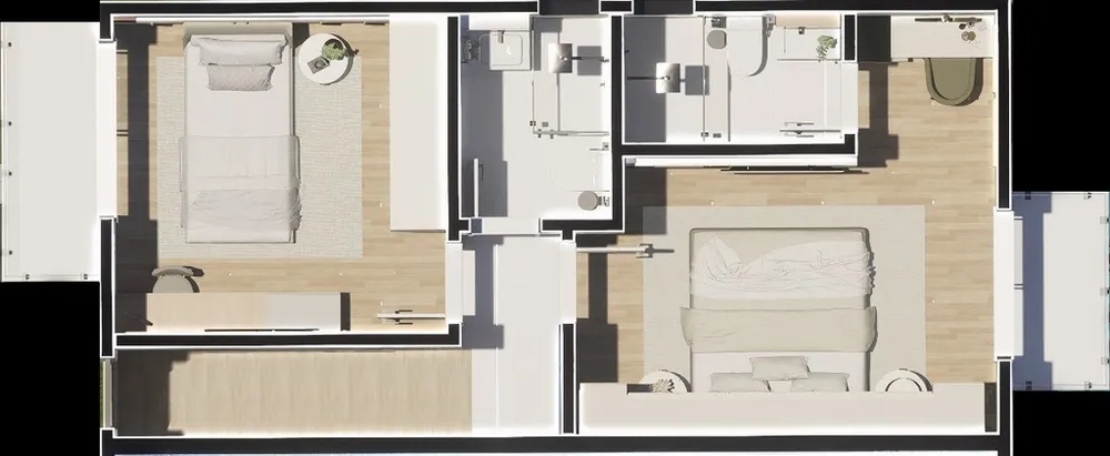 Casa, 2 quartos, 82 m² - Foto 9