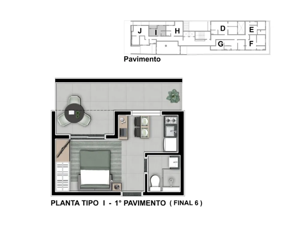 Apartamento, 2 quartos, 55 m² - Foto 8