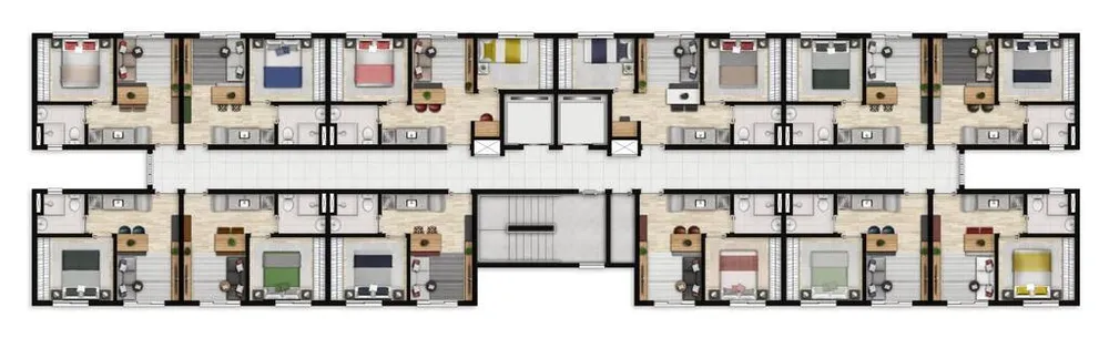 Apartamento, 1 quarto, 24 m² - Foto 6