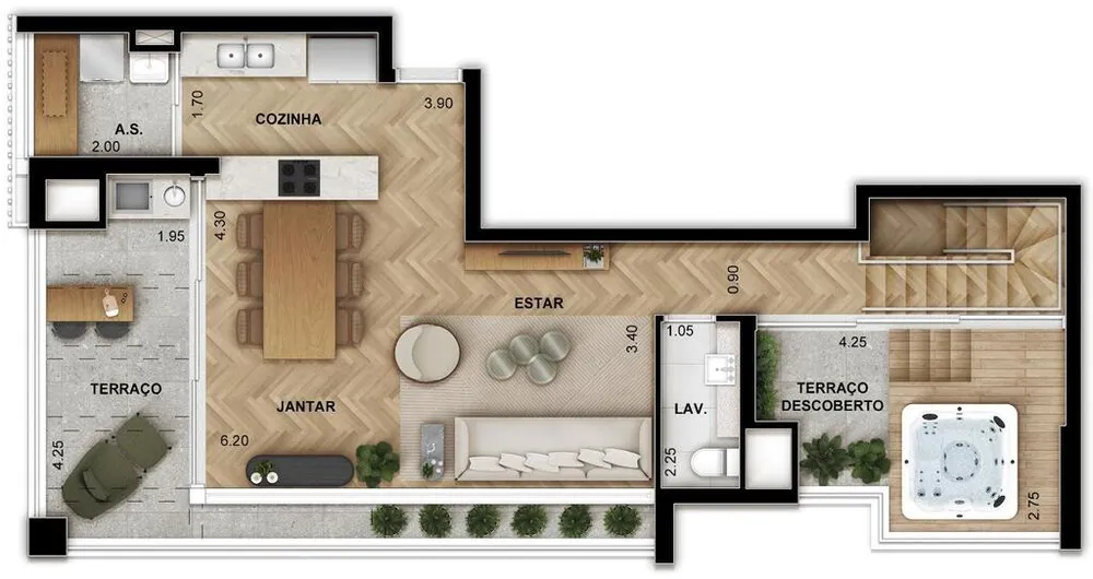 Apartamento, 2 quartos, 81 m² - Foto 6