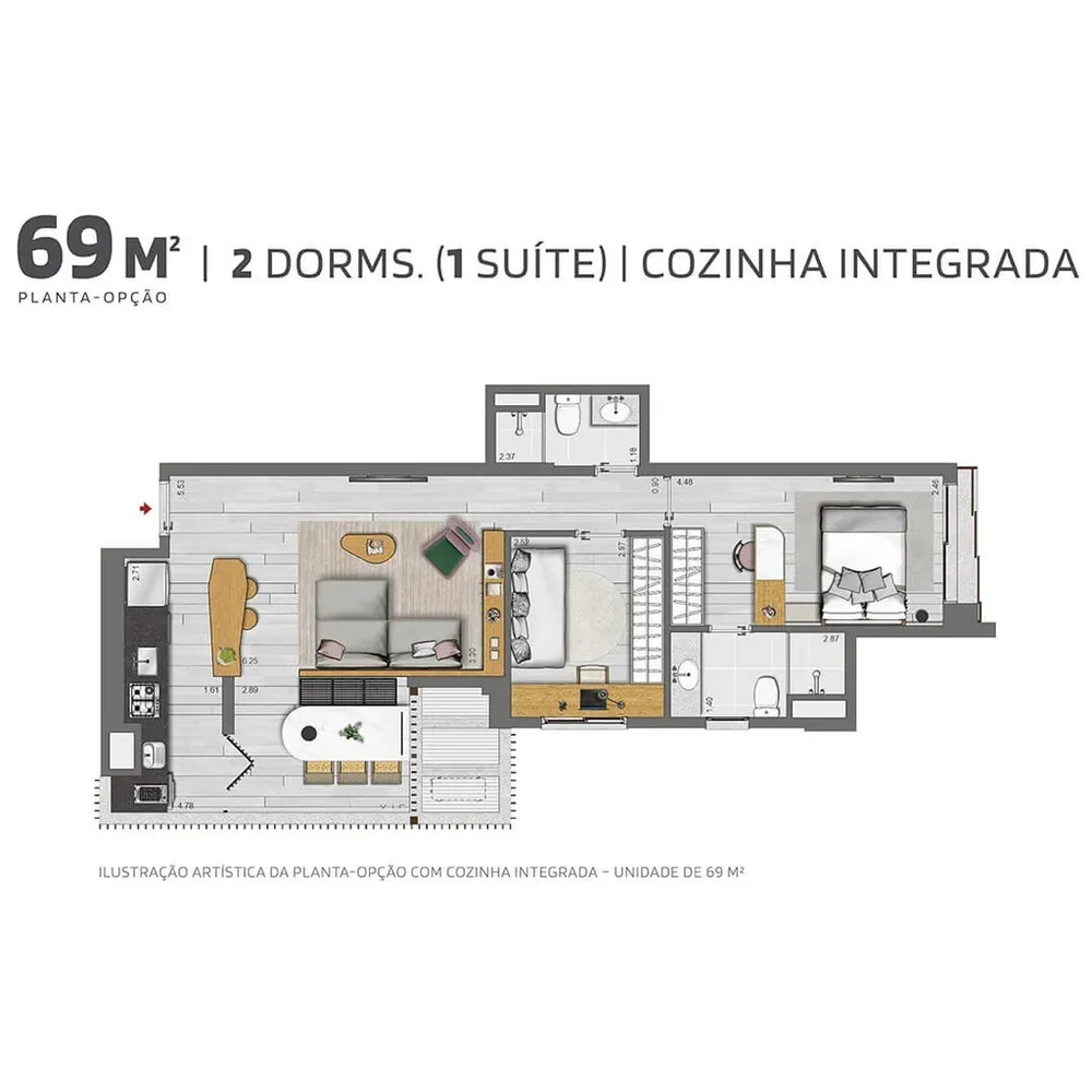 Apartamento, 3 quartos, 86 m² - Foto 4