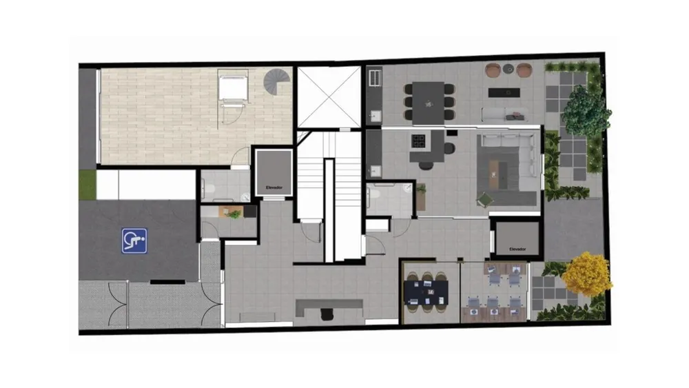 Apartamento, 1 quarto, 25 m² - Foto 1