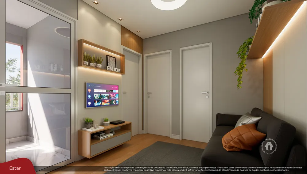 Apartamento, 2 quartos, 35 m² - Foto 2