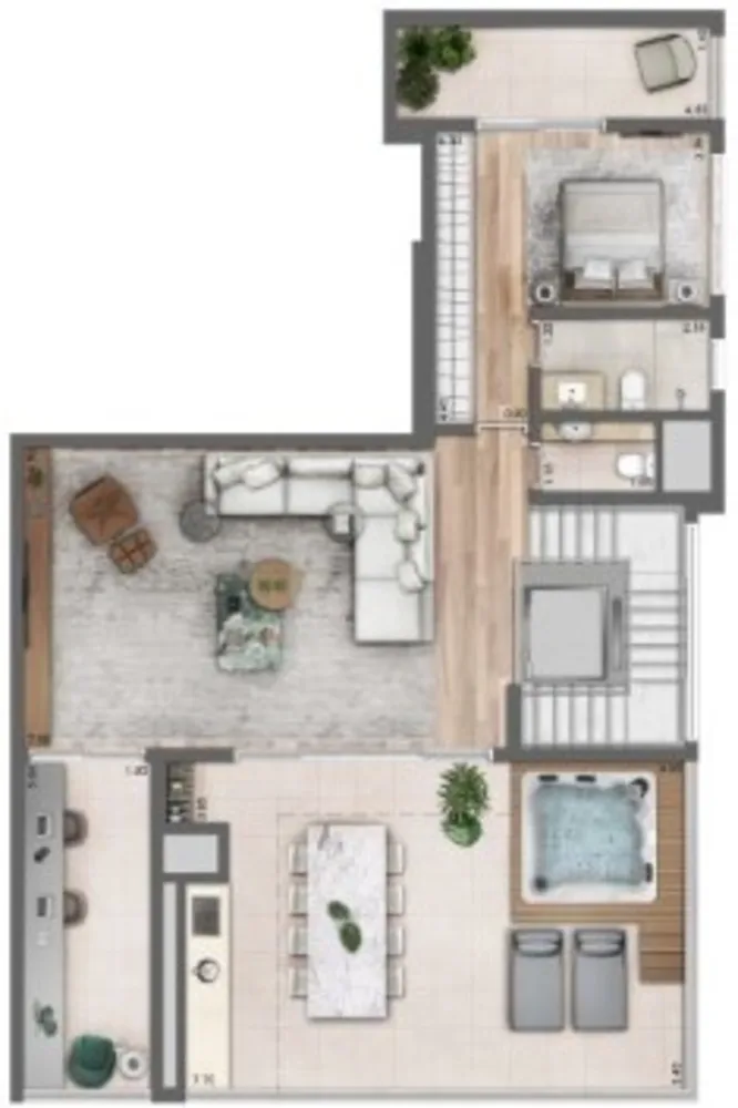 Apartamento, 3 quartos, 145 m² - Foto 6