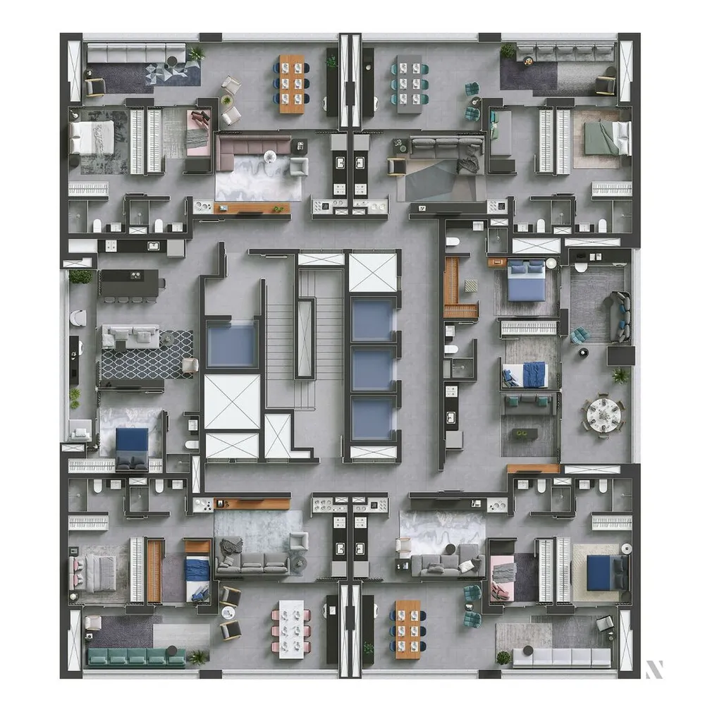 Apartamento, 1 quarto, 39 m² - Foto 6