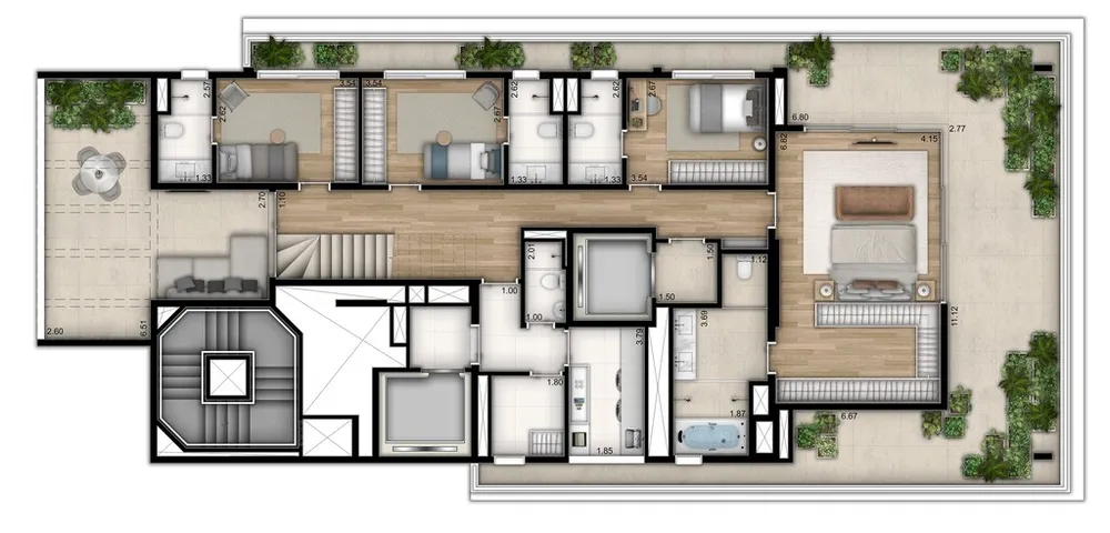 Apartamento, 4 quartos, 238 m² - Foto 7