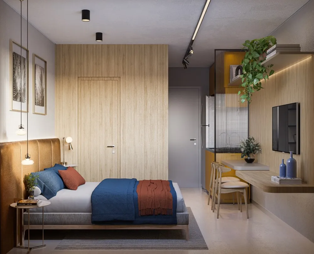 Apartamento, 1 quarto, 16 m² - Foto 2