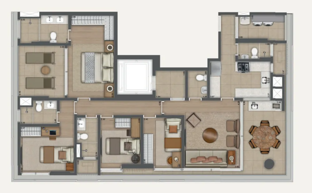 Apartamento, 3 quartos, 145 m² - Foto 8