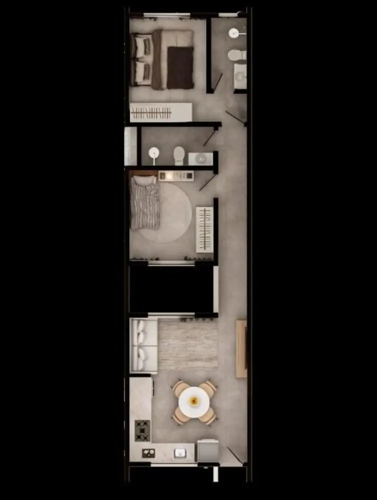 Casa, 2 quartos, 63 m² - Foto 3