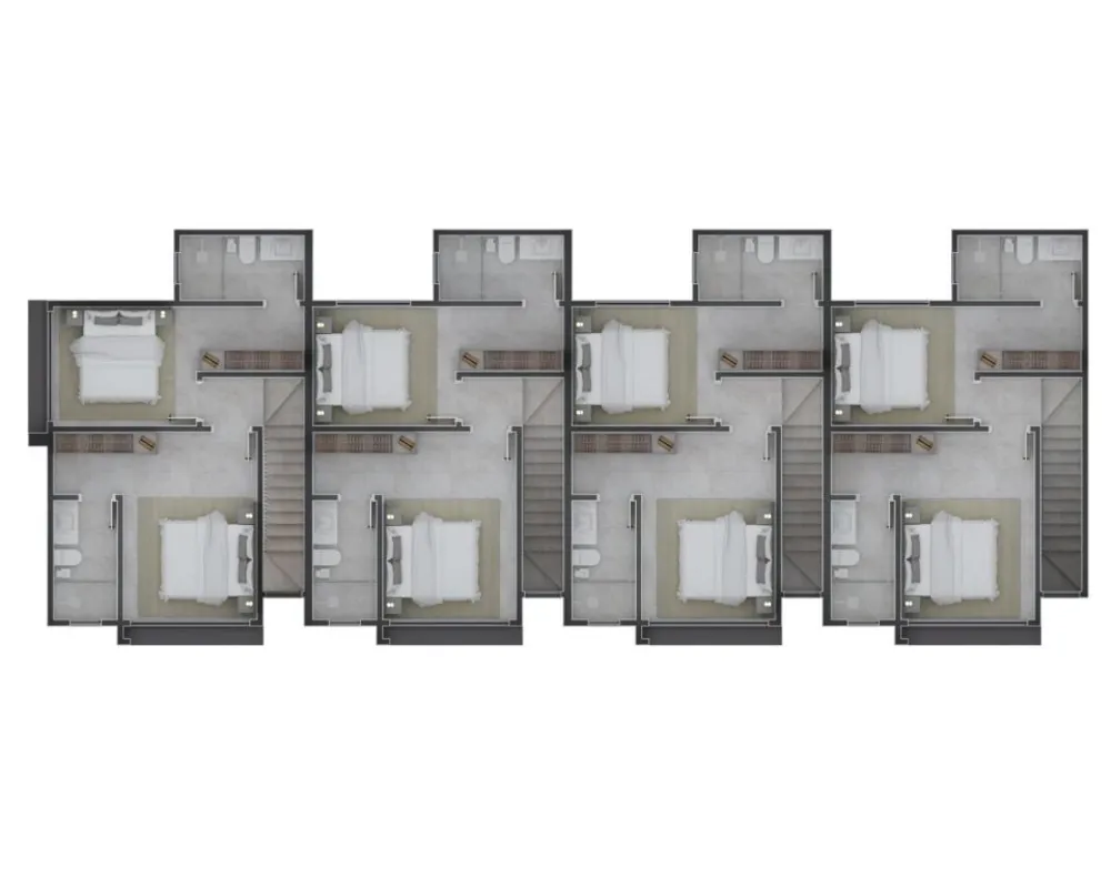 Casa, 2 quartos, 81 m² - Foto 2