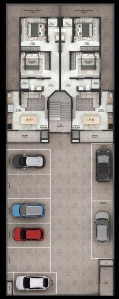 Apartamento à venda com 2 quartos, 71m² - Foto 3