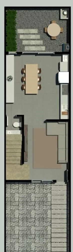 Casa, 3 quartos, 121 m² - Foto 1