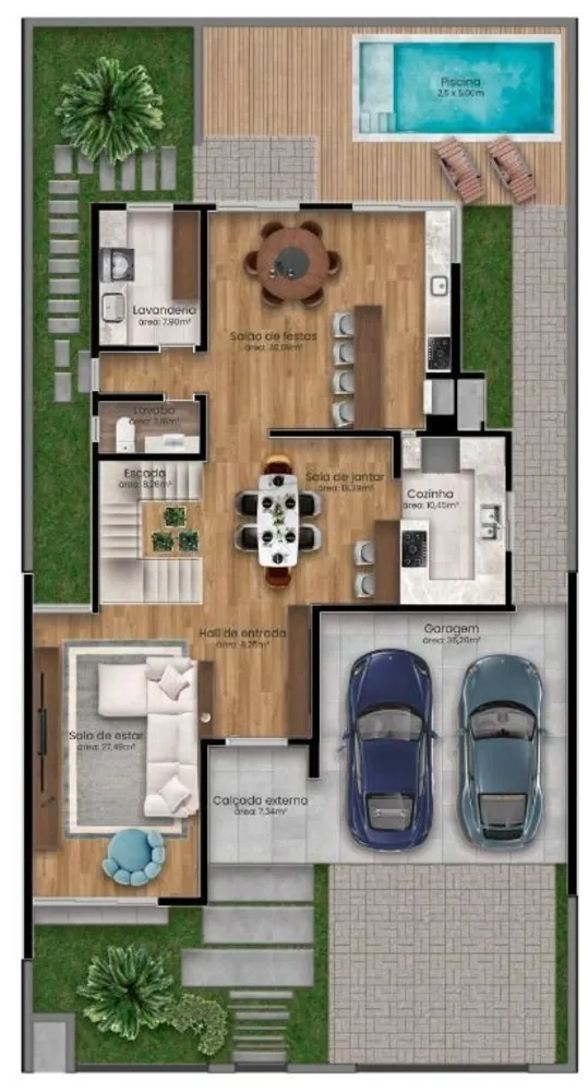 Casa, 4 quartos - Foto 3