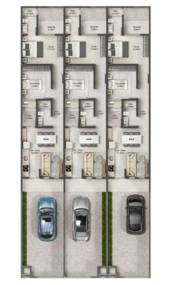 Casa, 2 quartos, 105 m² - Foto 2