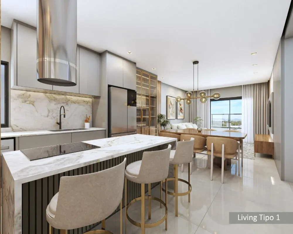 Apartamento, 2 quartos, 66 m² - Foto 2