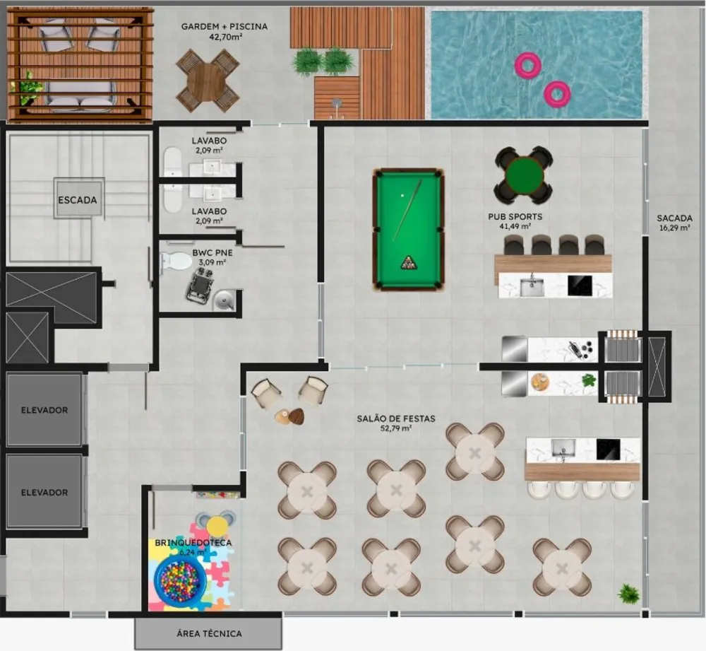 Apartamento, 2 quartos, 108 m² - Foto 2