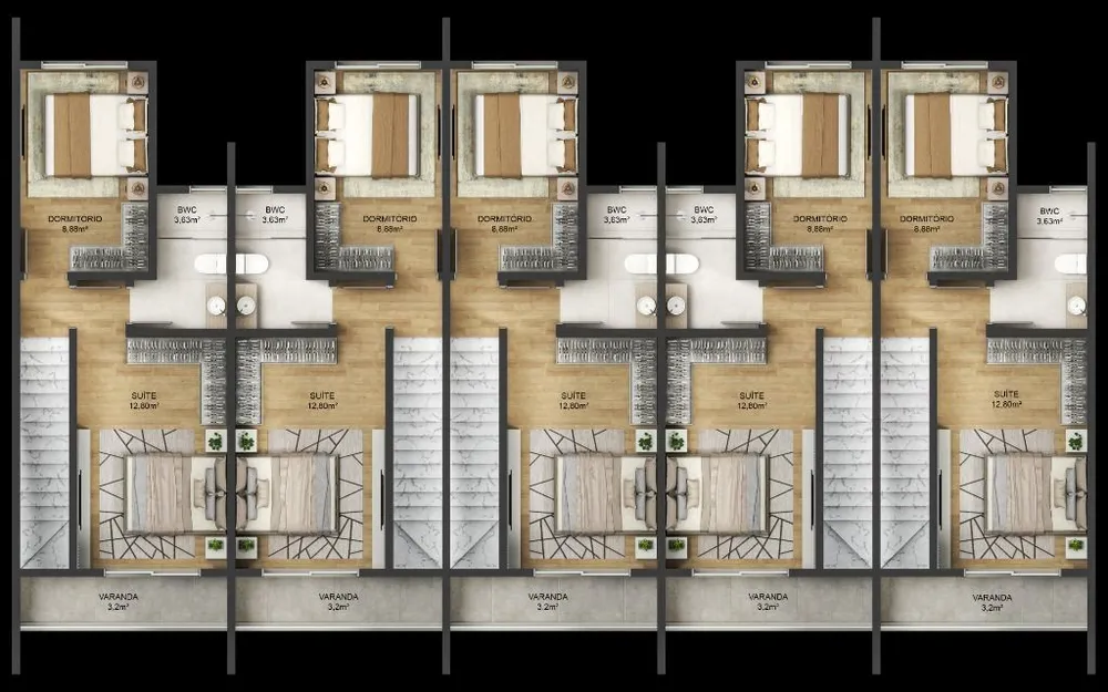 Casa, 2 quartos, 75 m² - Foto 4