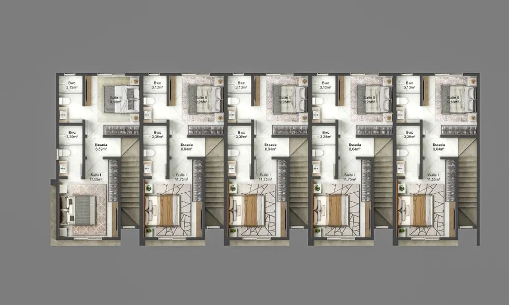 Casa, 2 quartos, 76 m² - Foto 4