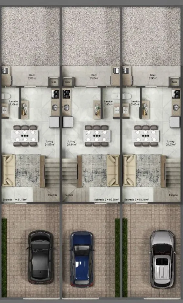 Casa, 2 quartos, 85 m² - Foto 2