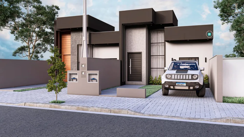 Casa, 2 quartos, 73 m² - Foto 1