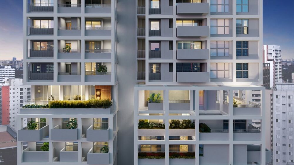 Apartamento à venda com 3 quartos, 127m² - Foto 2