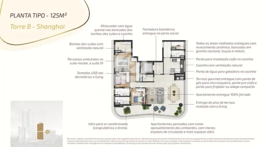 Apartamento, 3 quartos, 50 m² - Foto 10