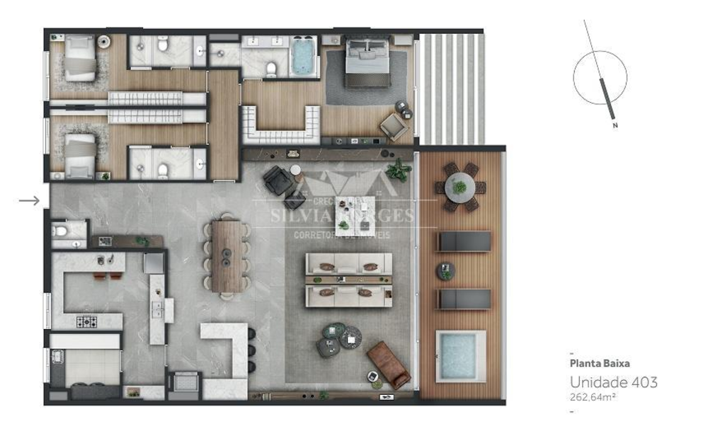 Apartamento, 3 quartos - Foto 4