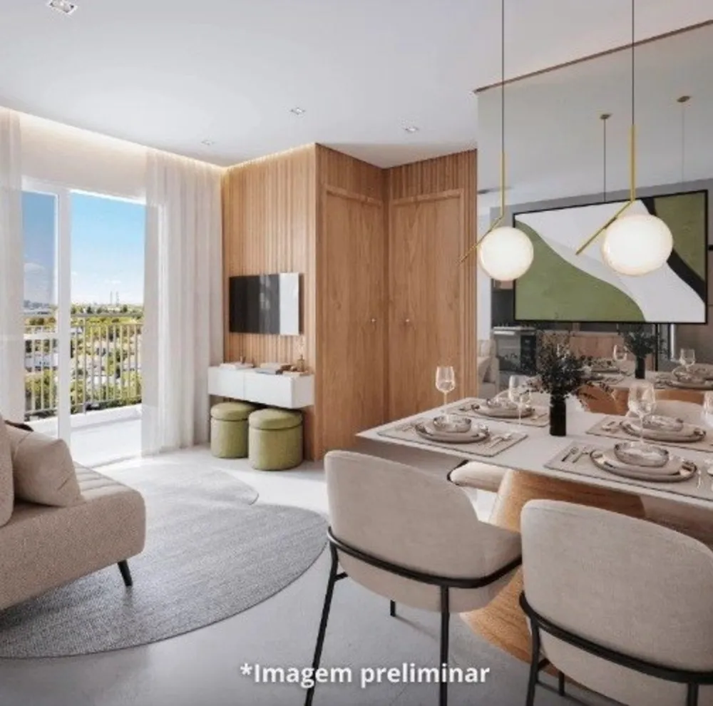 Apartamento, 2 quartos, 43 m² - Foto 2