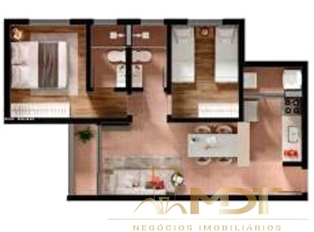 Apartamento, 2 quartos, 55 m² - Foto 15