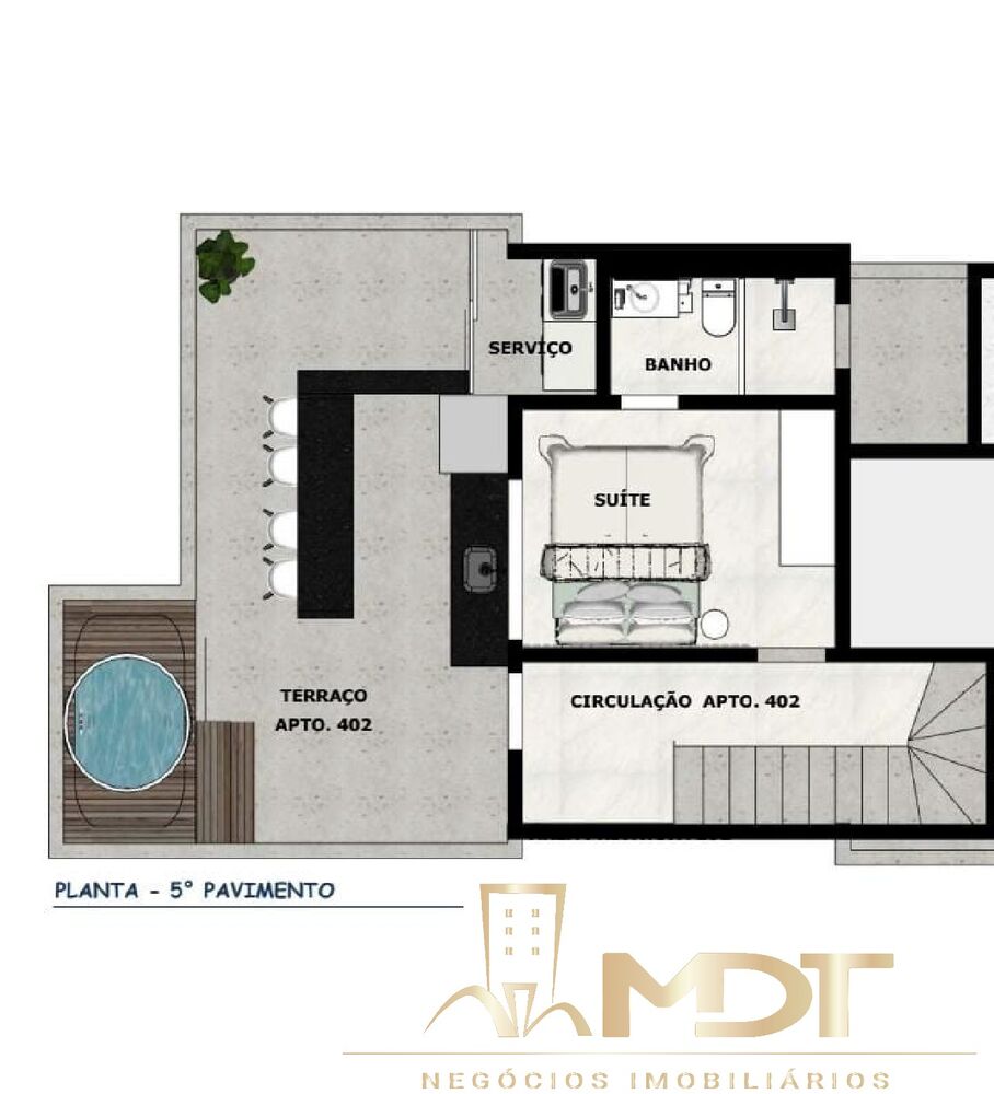 Cobertura, 3 quartos, 95 m² - Foto 12