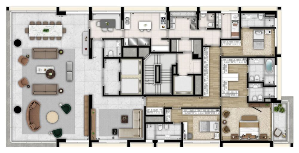 Apartamento, 4 quartos, 359 m² - Foto 16