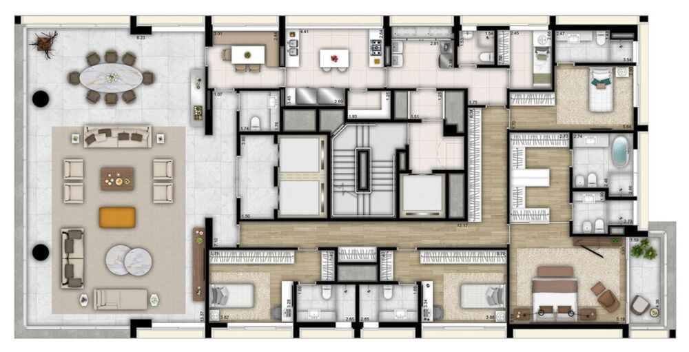 Apartamento, 4 quartos, 359 m² - Foto 15