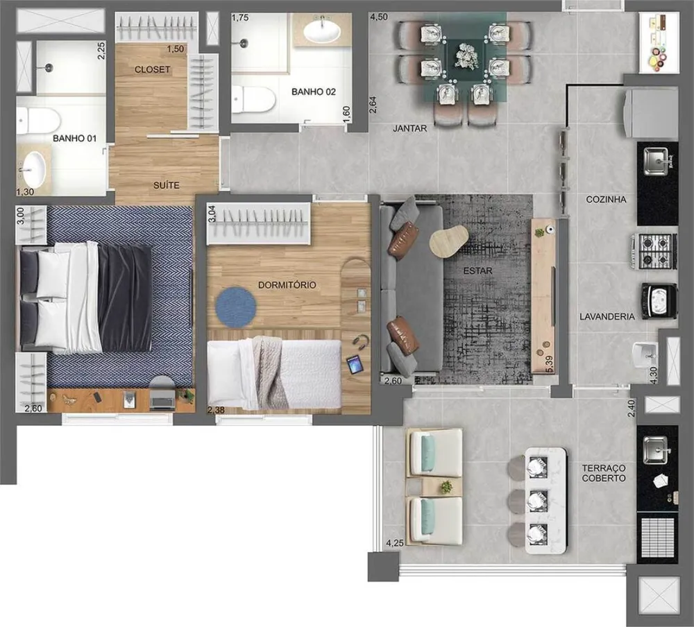 Apartamento, 3 quartos, 128 m² - Foto 18