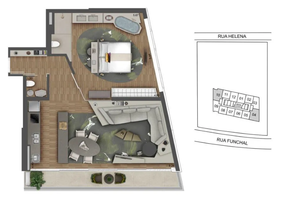 Apartamento, 2 quartos, 97 m² - Foto 23