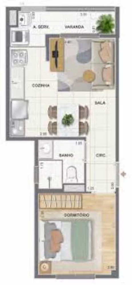 Apartamento, 32 m² - Foto 18