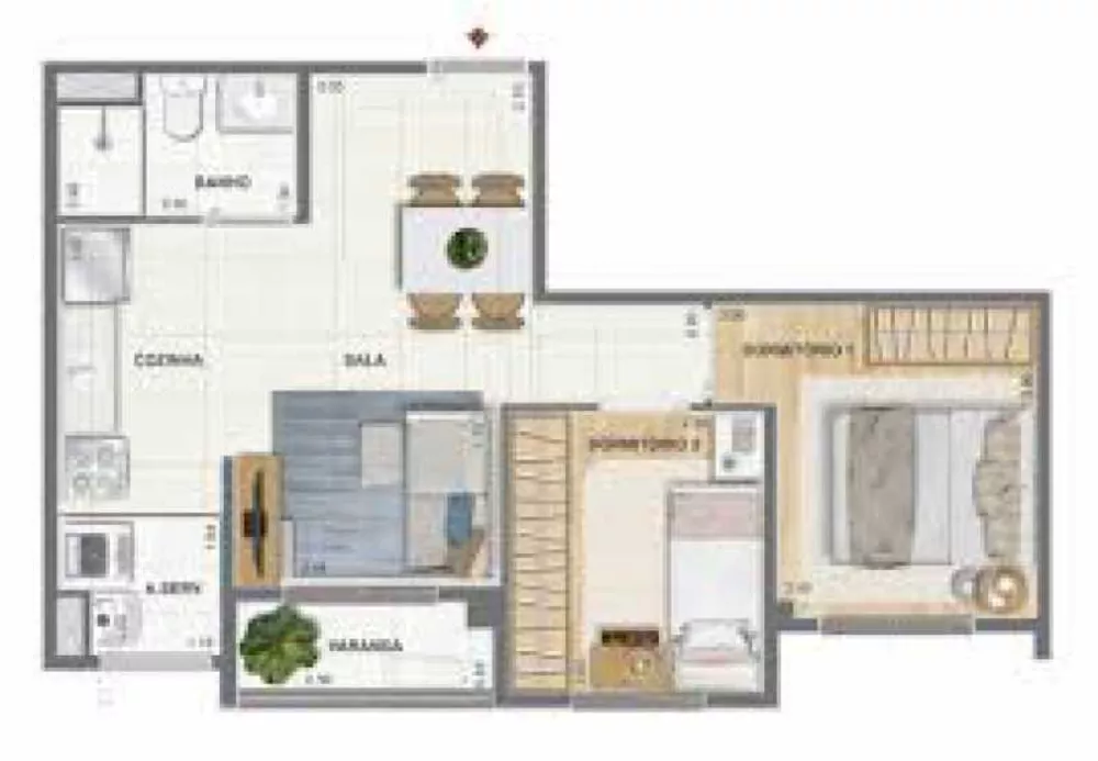 Apartamento, 32 m² - Foto 19