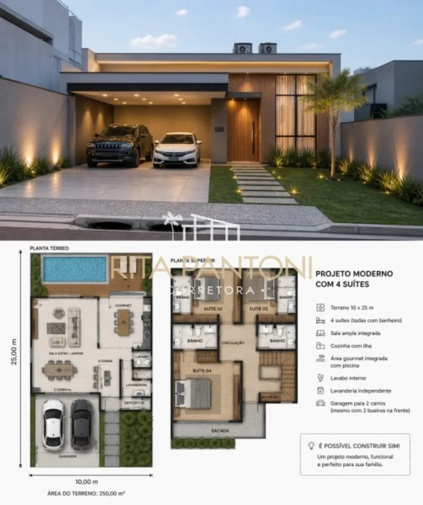 Terreno, 265 m² - Foto 2