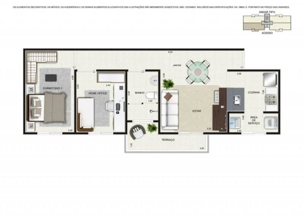 Apartamento, 2 quartos, 54 m² - Foto 20