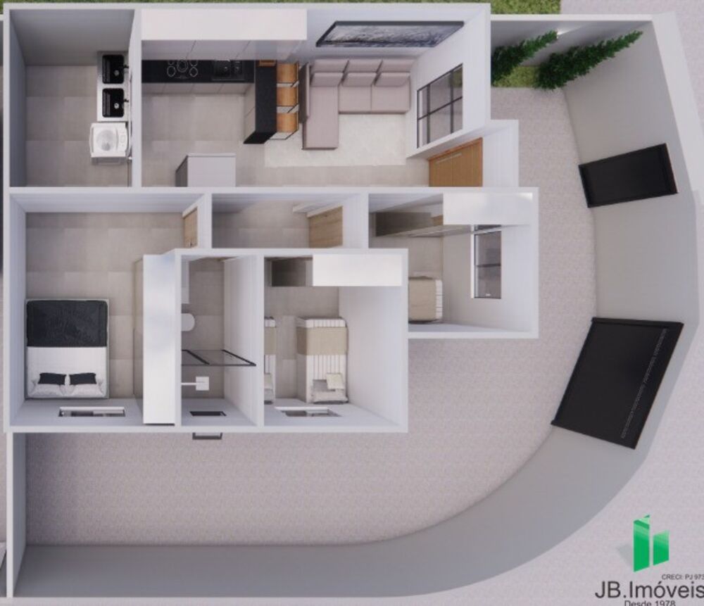 Casa, 3 quartos - Foto 2