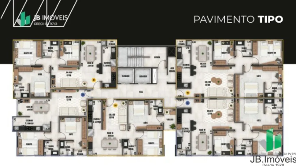 Apartamento, 3 quartos, 100 m² - Foto 12