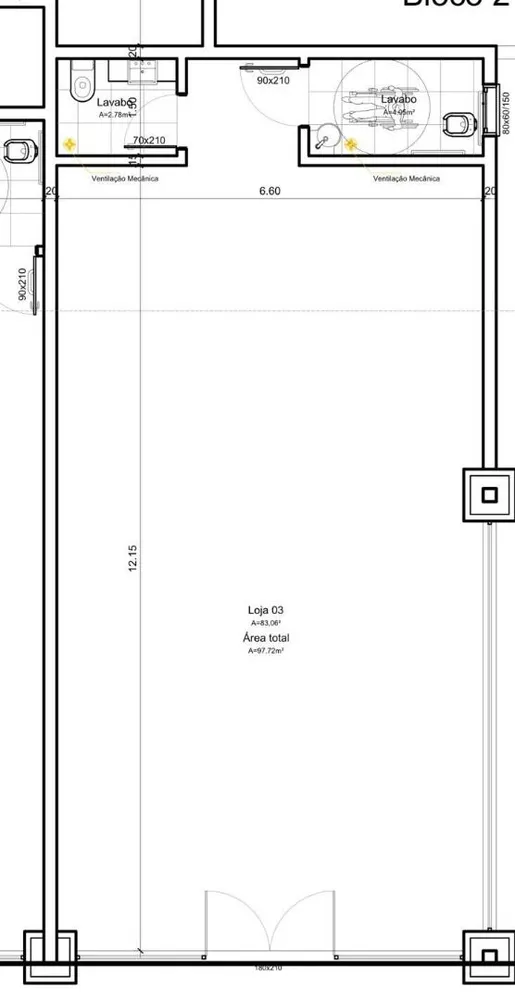 Sala-Conjunto, 97 m² - Foto 10
