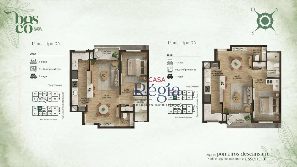 Apartamento, 1 quarto, 53 m² - Foto 7