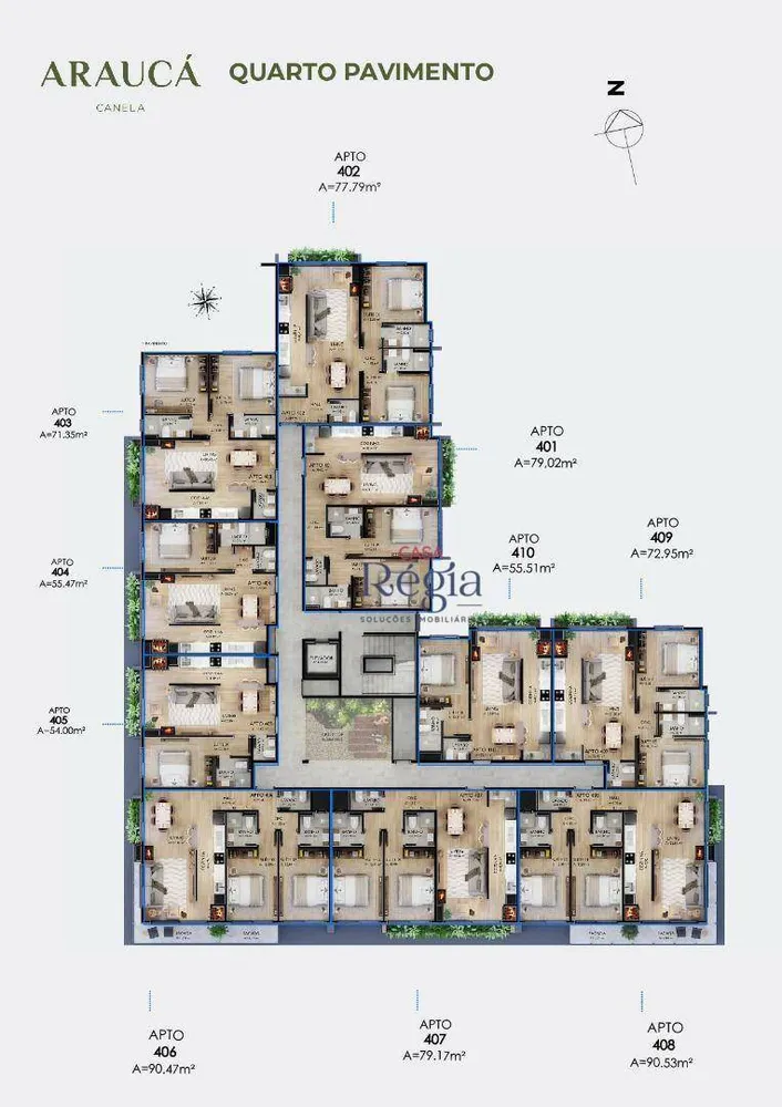 Apartamento, 1 quarto, 54 m² - Foto 4
