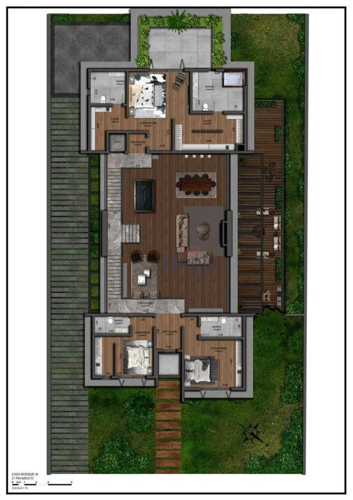 Casa de Condomínio, 4 quartos - Foto 10