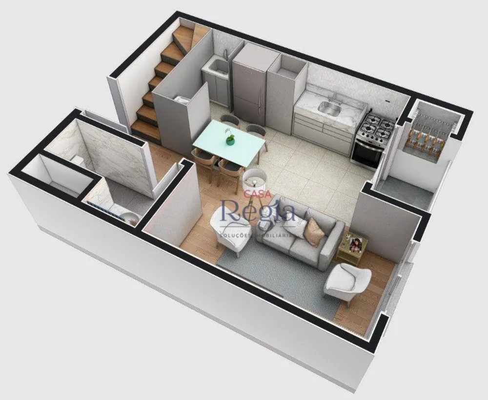 Apartamento, 2 quartos, 62 m² - Foto 2