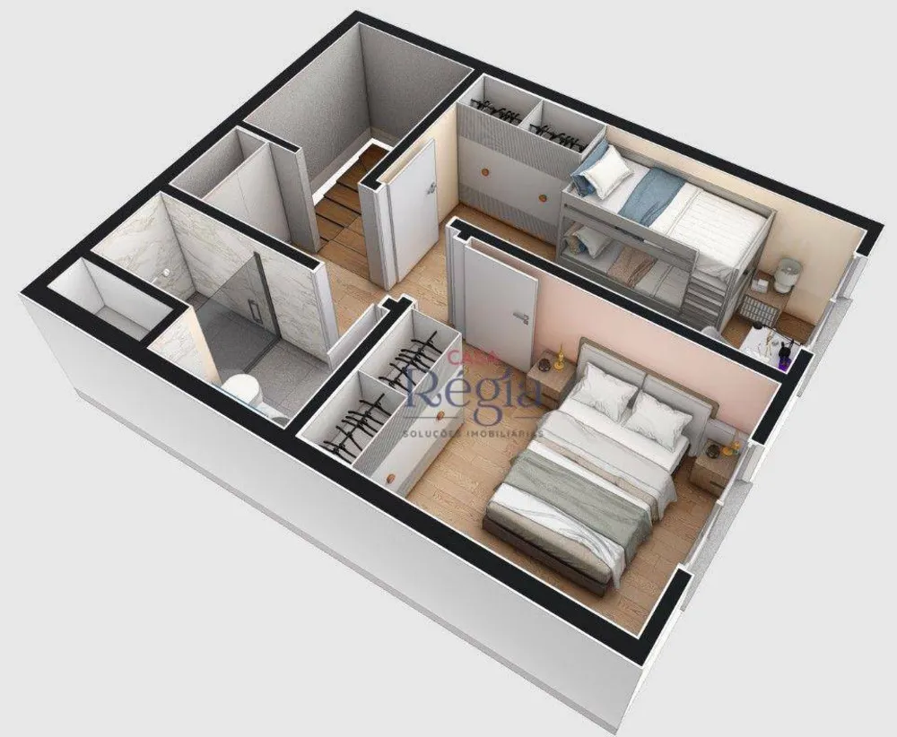 Apartamento, 2 quartos, 62 m² - Foto 1