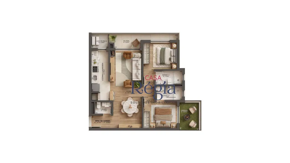 Apartamento, 1 quarto, 70 m² - Foto 10