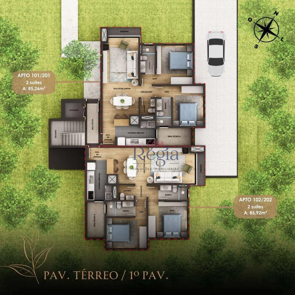 Apartamento, 2 quartos, 85 m² - Foto 5