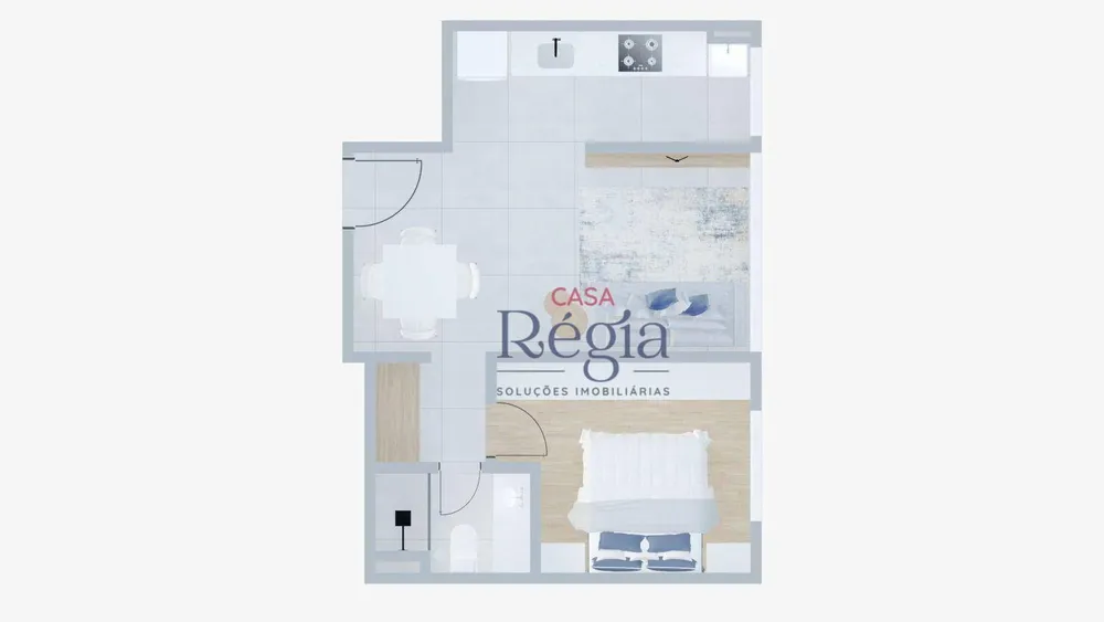 Apartamento, 1 quarto, 37 m² - Foto 4