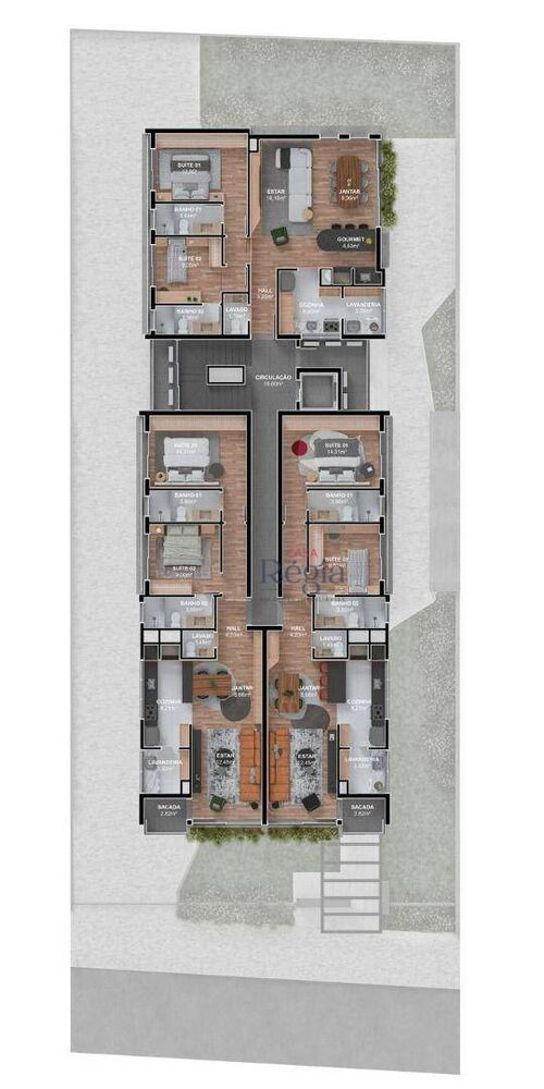 Apartamento à venda com 2 quartos, 90m² - Foto 5